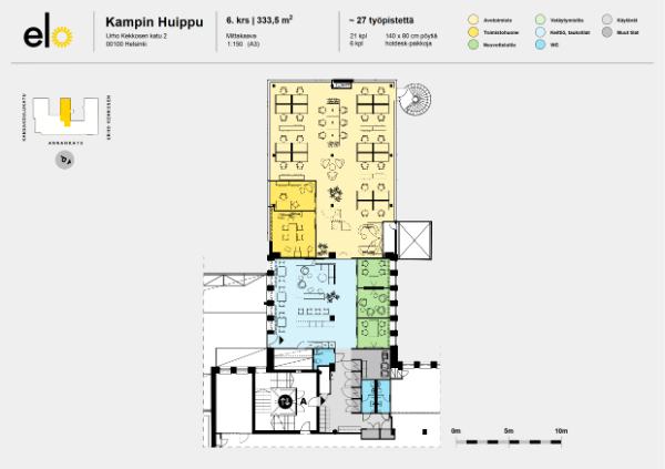 Annankatu 34, Helsinki, 333 m² toimisto