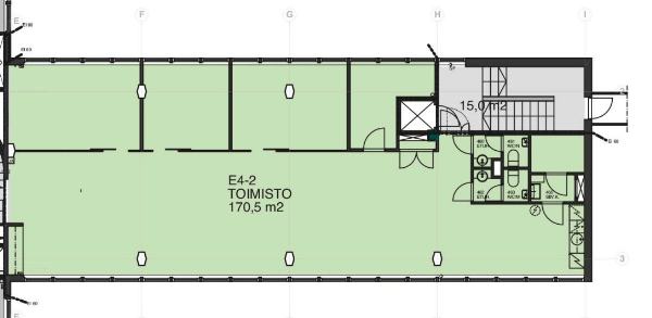 Ruoholahdenkatu 8, Helsinki, 170.5 m² toimisto