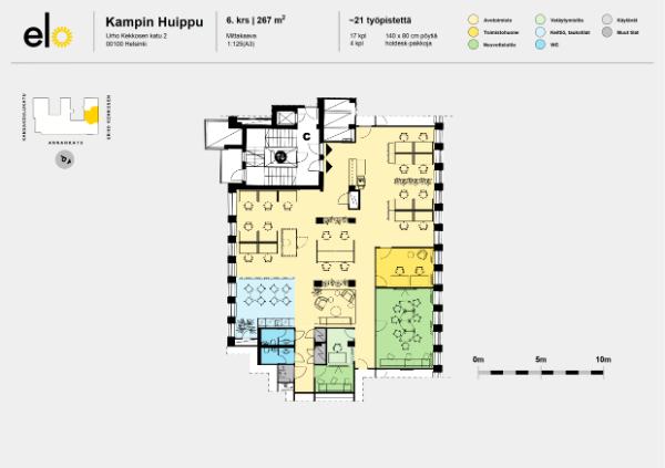 Annankatu 34, Helsinki, 267 m² toimisto